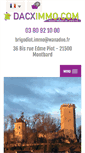 Mobile Screenshot of immobilierbourgogne.com